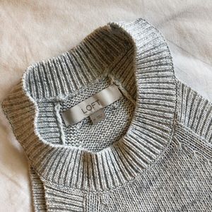 Knit Halter Top Baby Blue - LOFT